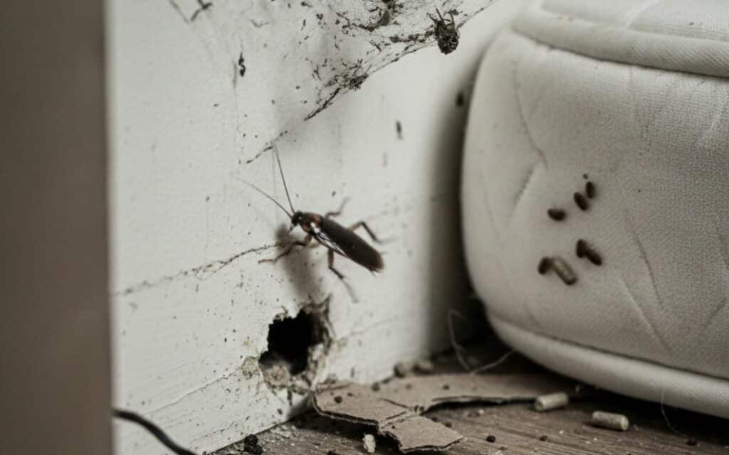 Nuisible dans une habitation